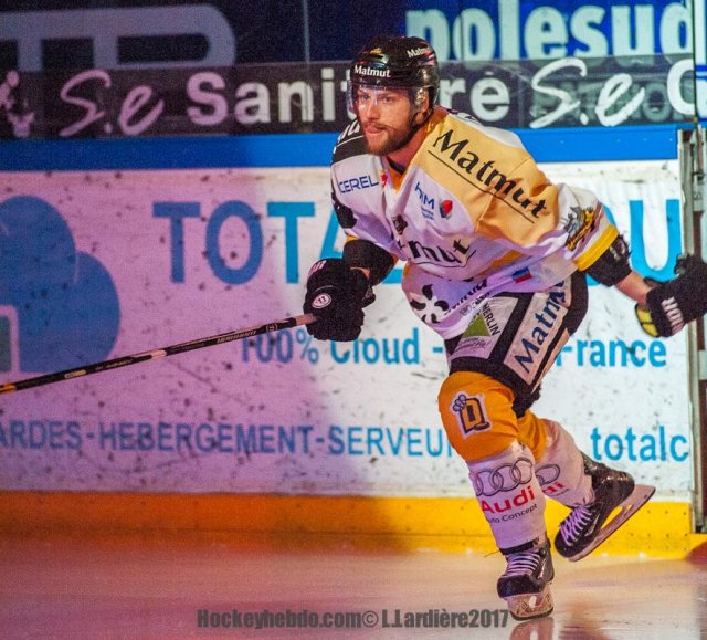 Photo hockey match Grenoble  - Rouen le 26/03/2017