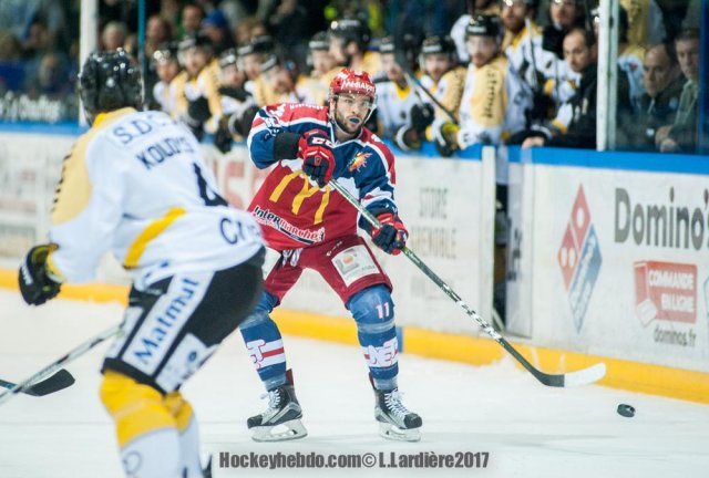 Photo hockey match Grenoble  - Rouen le 26/03/2017