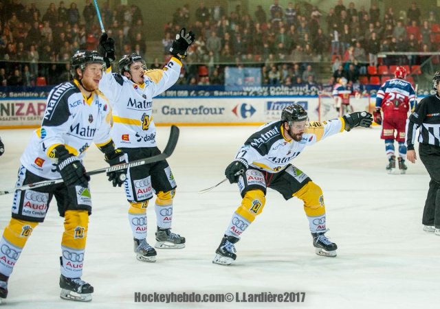 Photo hockey match Grenoble  - Rouen le 26/03/2017