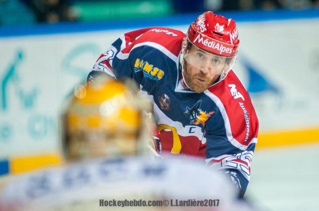 Photo hockey match Grenoble  - Rouen le 26/03/2017