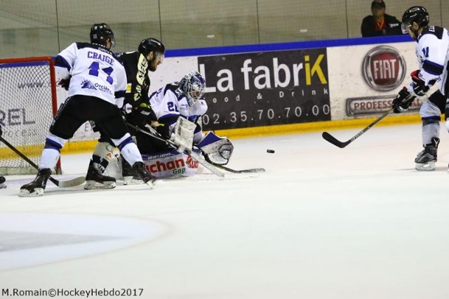 Photo hockey match Rouen - Gap  le 01/04/2017