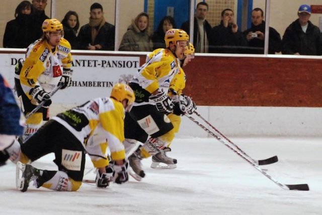 Photo hockey match Dijon  - Strasbourg  le 14/02/2009