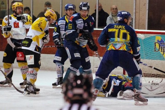 Photo hockey match Dijon  - Strasbourg  le 14/02/2009