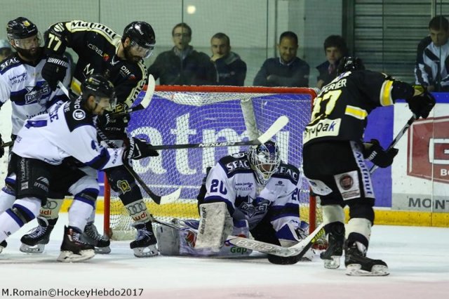 Photo hockey match Rouen - Gap  le 07/04/2017