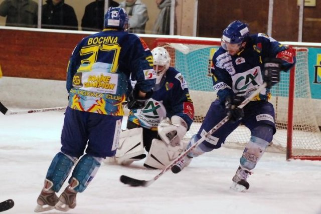 Photo hockey match Dijon  - Strasbourg  le 14/02/2009