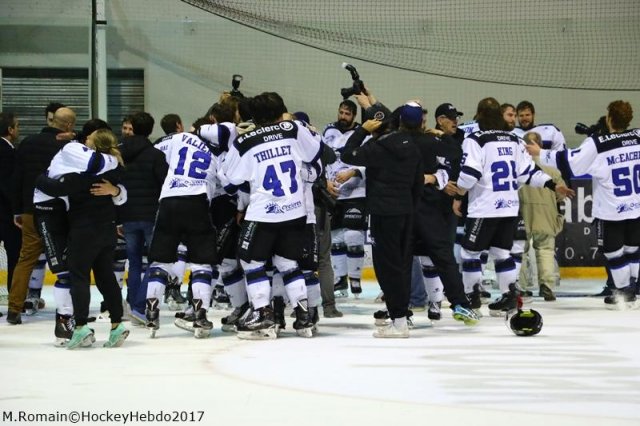 Photo hockey match Rouen - Gap  le 07/04/2017
