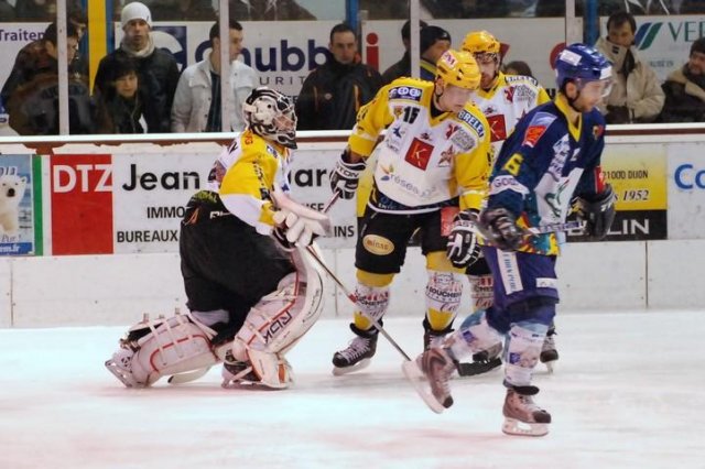 Photo hockey match Dijon  - Strasbourg  le 14/02/2009