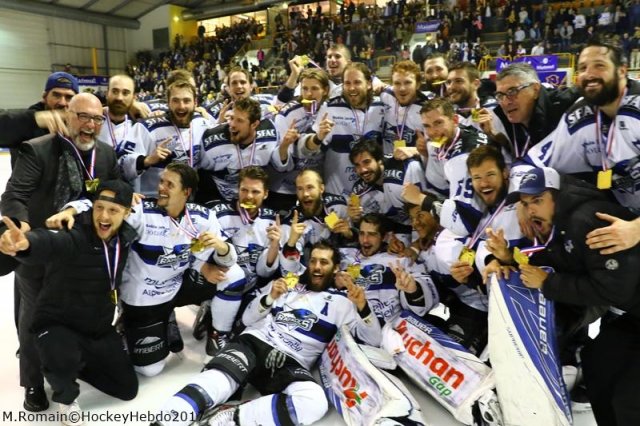 Photo hockey match Rouen - Gap  le 07/04/2017