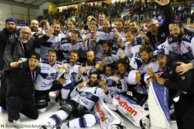 Photo hockey match Rouen - Gap  le 07/04/2017