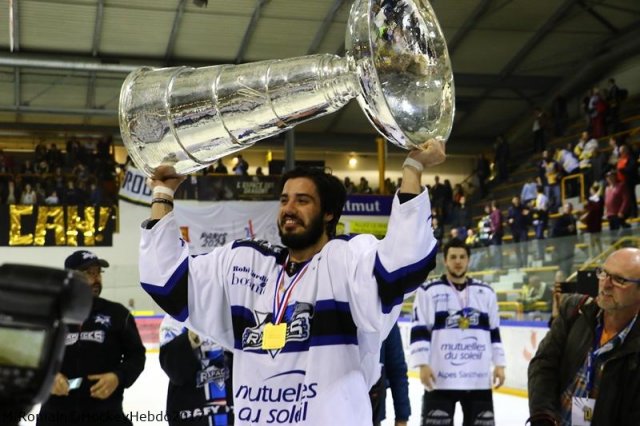 Photo hockey match Rouen - Gap  le 07/04/2017