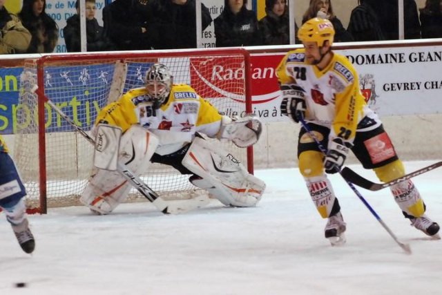 Photo hockey match Dijon  - Strasbourg  le 14/02/2009