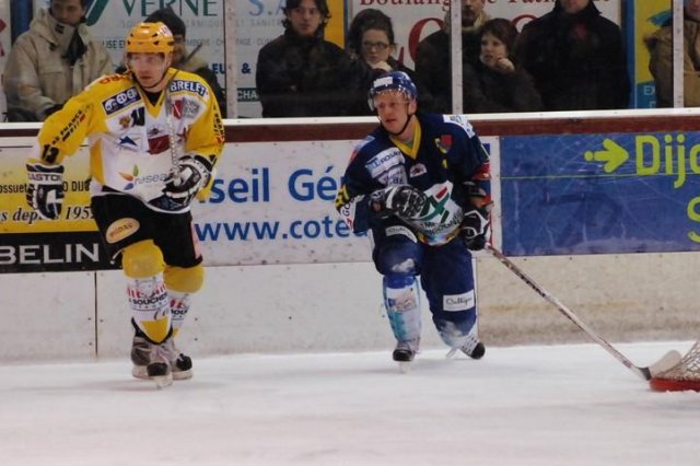Photo hockey match Dijon  - Strasbourg  le 14/02/2009