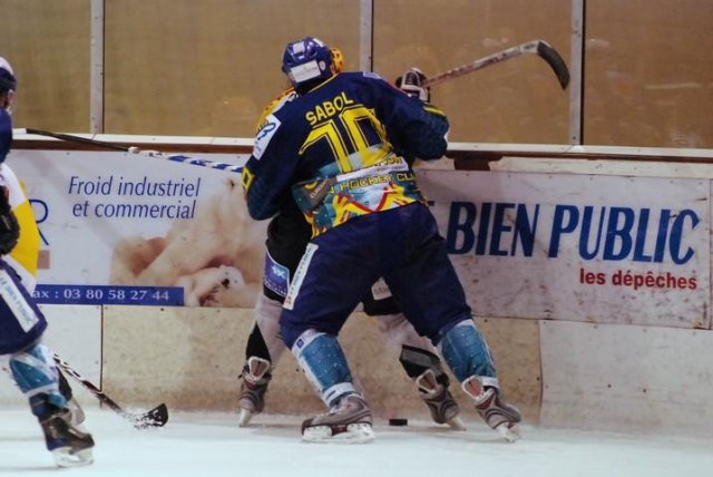 Photo hockey match Dijon  - Strasbourg  le 14/02/2009