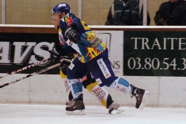 Photo hockey match Dijon  - Strasbourg  le 14/02/2009