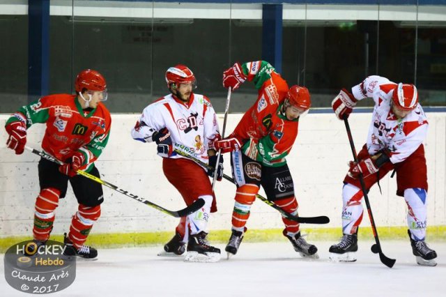 Photo hockey match Mont-Blanc - Annecy le 09/04/2017