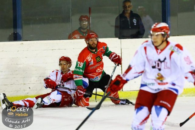 Photo hockey match Mont-Blanc - Annecy le 09/04/2017