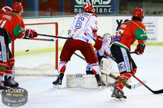 Photo hockey match Mont-Blanc - Annecy le 09/04/2017