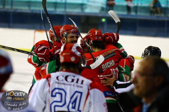 Photo hockey match Mont-Blanc - Annecy le 09/04/2017