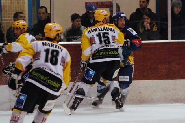 Photo hockey match Dijon  - Strasbourg  le 14/02/2009