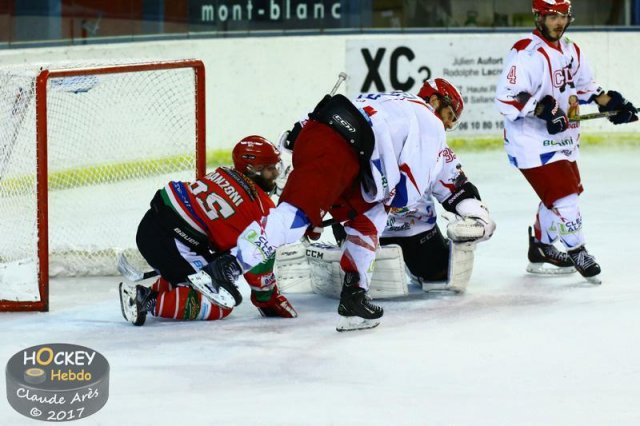 Photo hockey match Mont-Blanc - Annecy le 09/04/2017
