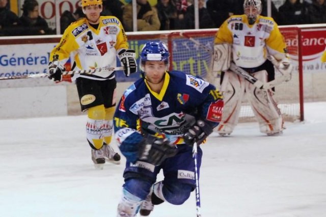 Photo hockey match Dijon  - Strasbourg  le 14/02/2009