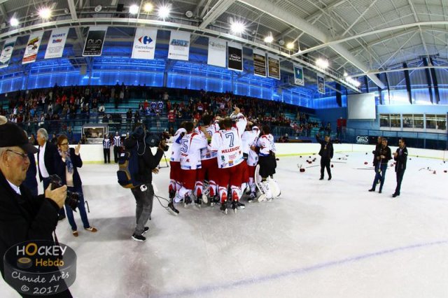Photo hockey match Mont-Blanc - Annecy le 09/04/2017