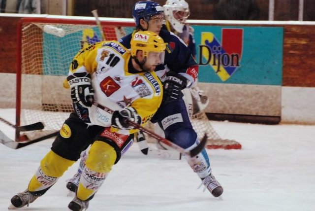 Photo hockey match Dijon  - Strasbourg  le 14/02/2009