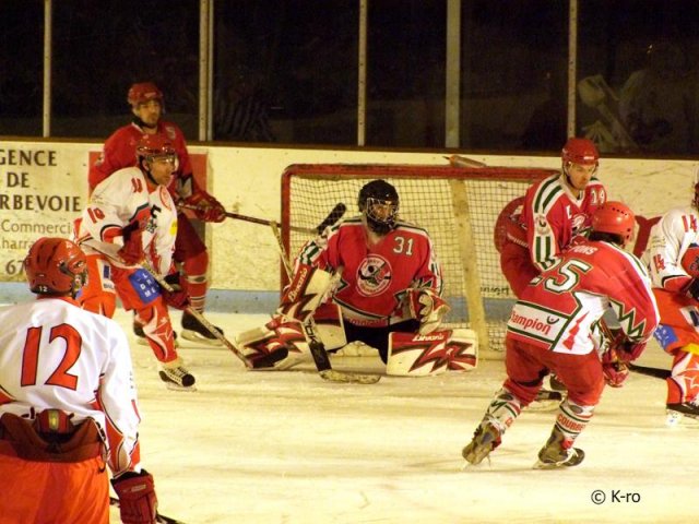 Photo hockey match Courbevoie  - Valence le 14/02/2009