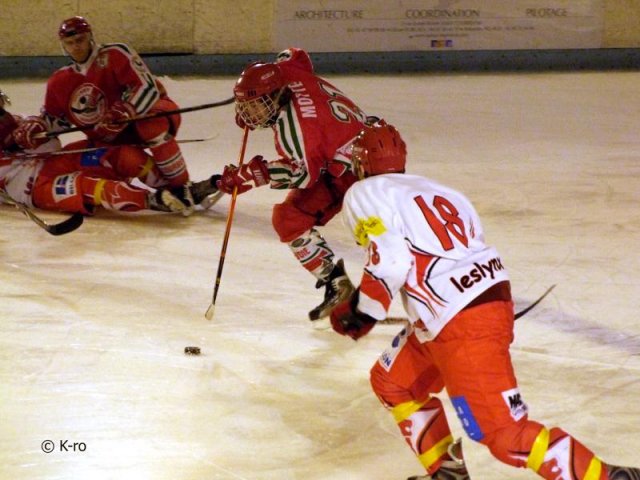 Photo hockey match Courbevoie  - Valence le 14/02/2009