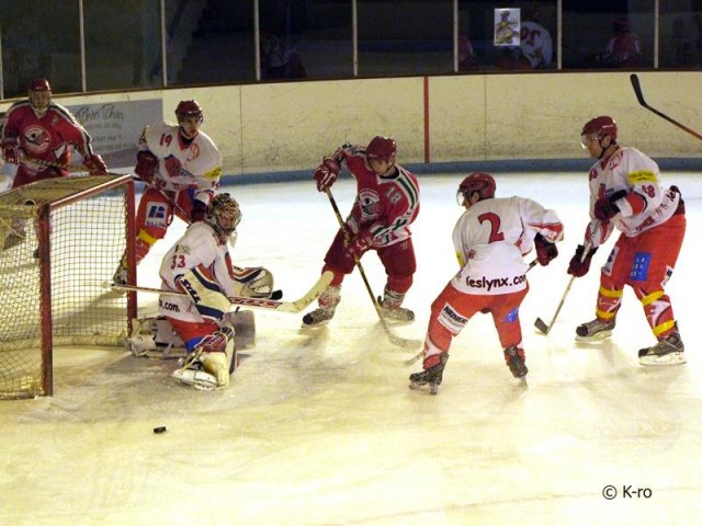 Photo hockey match Courbevoie  - Valence le 14/02/2009