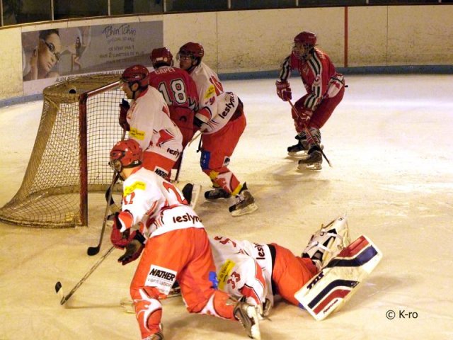Photo hockey match Courbevoie  - Valence le 14/02/2009