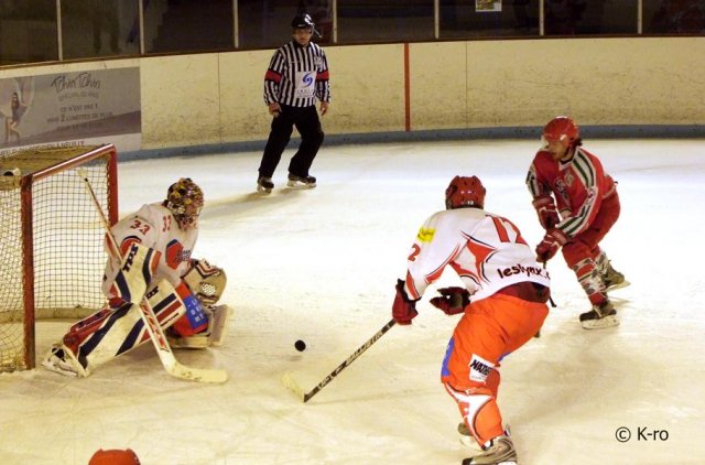 Photo hockey match Courbevoie  - Valence le 14/02/2009