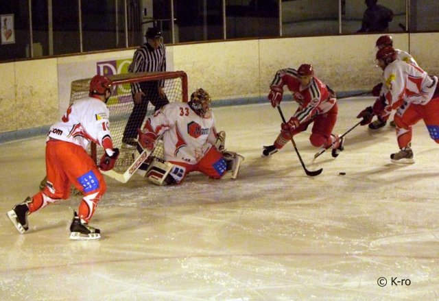 Photo hockey match Courbevoie  - Valence le 14/02/2009