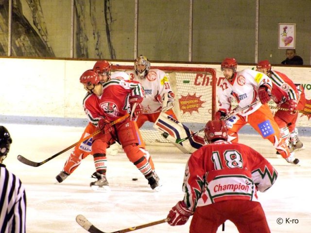 Photo hockey match Courbevoie  - Valence le 14/02/2009