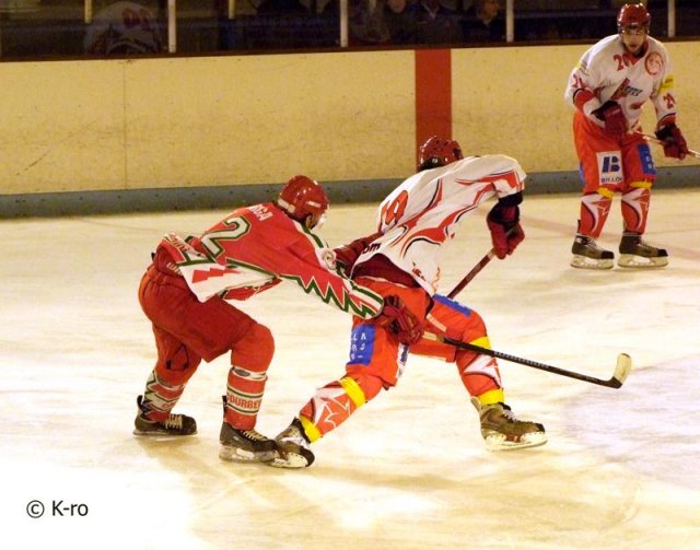Photo hockey match Courbevoie  - Valence le 14/02/2009