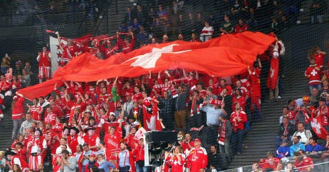 Photo hockey match Norway - Switzerland le 07/05/2017