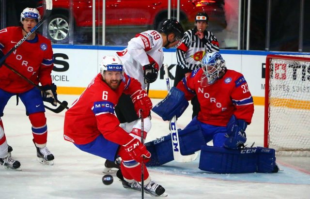Photo hockey match Norway - Switzerland le 07/05/2017