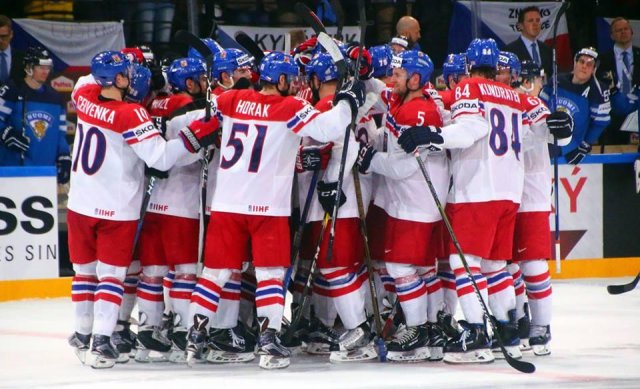Photo hockey match Finland - Czech Republic le 08/05/2017