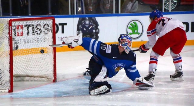 Photo hockey match Finland - Czech Republic le 08/05/2017