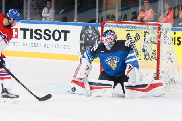 Photo hockey match Finland - Czech Republic le 08/05/2017