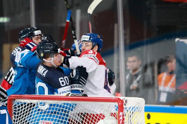 Photo hockey match Finland - Czech Republic le 08/05/2017