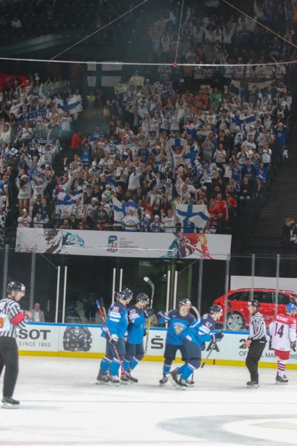 Photo hockey match Finland - Czech Republic le 08/05/2017