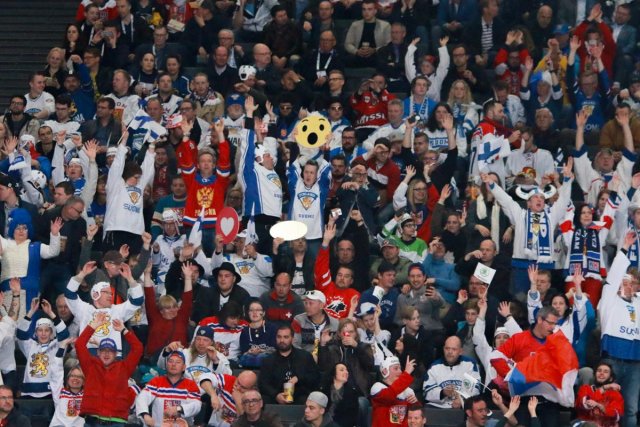 Photo hockey match Finland - Czech Republic le 08/05/2017