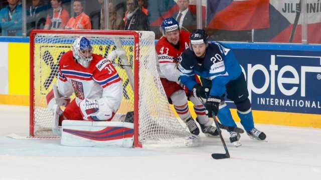 Photo hockey match Finland - Czech Republic le 08/05/2017