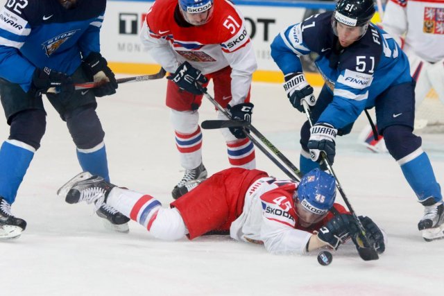 Photo hockey match Finland - Czech Republic le 08/05/2017