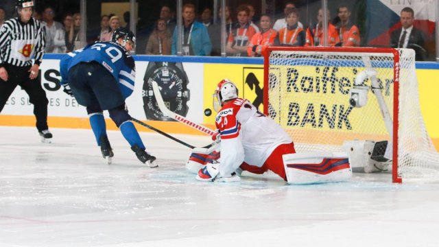 Photo hockey match Finland - Czech Republic le 08/05/2017