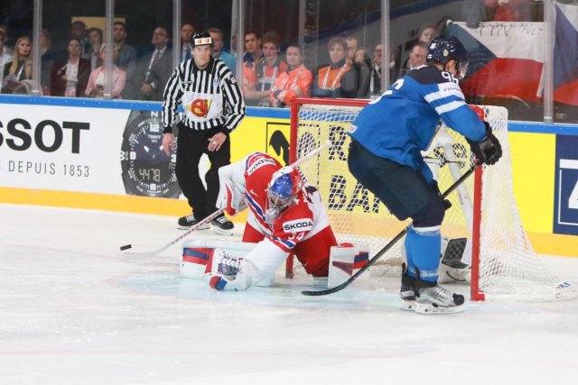 Photo hockey match Finland - Czech Republic le 08/05/2017