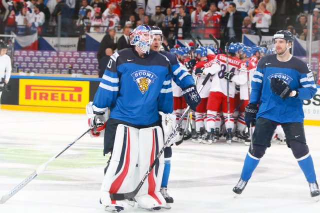 Photo hockey match Finland - Czech Republic le 08/05/2017