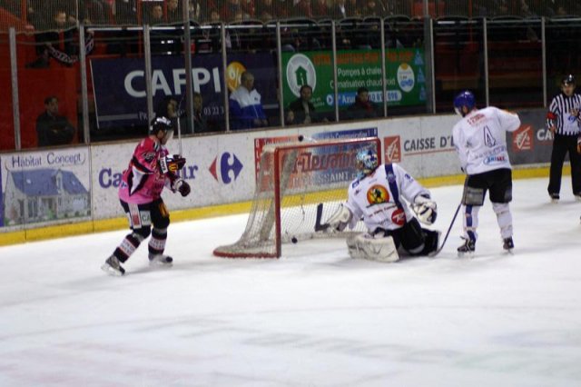 Photo hockey match Amiens  - Mont-Blanc le 14/02/2009