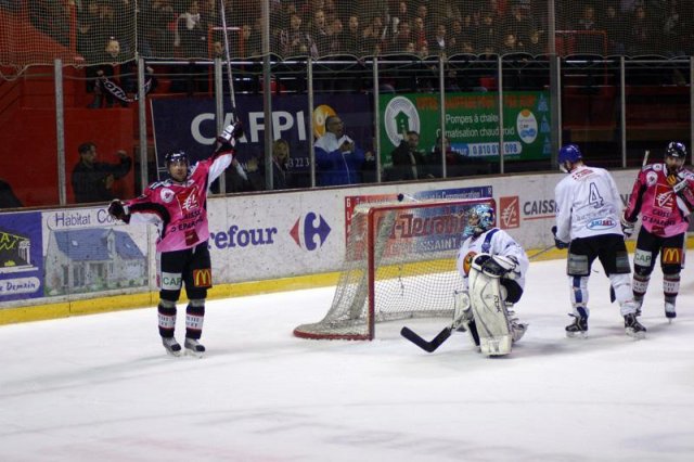 Photo hockey match Amiens  - Mont-Blanc le 14/02/2009